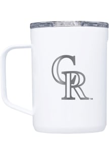 Colorado Rockies Corkcicle 116oz Coffee Stainless Steel Tumbler - White
