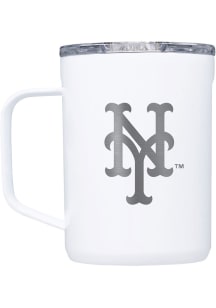 New York Mets Corkcicle 116oz Coffee Stainless Steel Tumbler - White