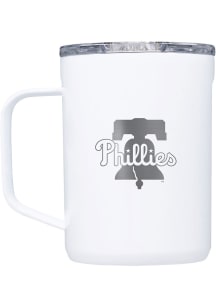 Philadelphia Phillies Corkcicle 116oz Coffee Stainless Steel Tumbler - White