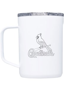 St Louis Cardinals Corkcicle 116oz Coffee Stainless Steel Tumbler - White