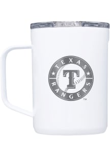Texas Rangers Corkcicle 116oz Coffee Stainless Steel Tumbler - White