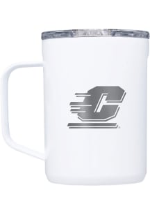 Central Michigan Chippewas Corkcicle 116oz Coffee Stainless Steel Tumbler - White