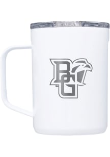 Bowling Green Falcons Corkcicle 116oz Coffee Stainless Steel Tumbler - White