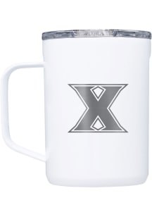Xavier Musketeers Corkcicle 116oz Coffee Stainless Steel Tumbler - White