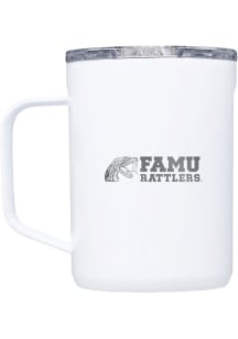 Florida A&amp;M Rattlers Corkcicle 116oz Coffee Stainless Steel Tumbler - White