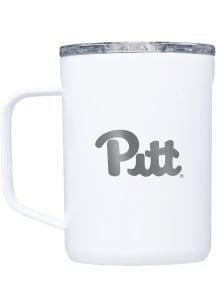 Pitt Panthers Corkcicle 116oz Coffee Stainless Steel Tumbler - White