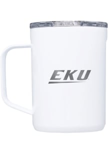 Eastern Kentucky Colonels Corkcicle 116oz Coffee Stainless Steel Tumbler - White