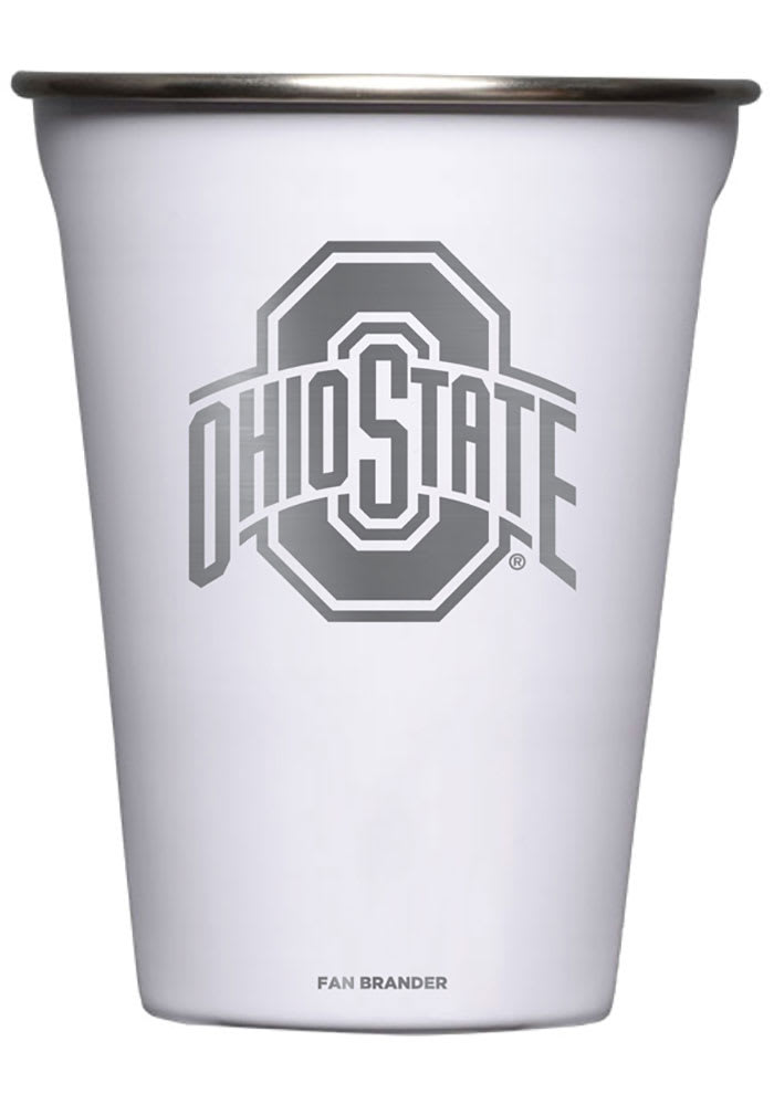 The Ohio State University Corkcicle Tumbler White