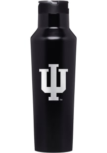 Black Indiana Hoosiers Corkcicle Canteen Stainless Steel Bottle