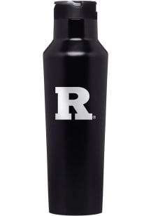 Black Rutgers Scarlet Knights Corkcicle Canteen Stainless Steel Bottle