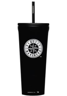 Seattle Mariners Corkcicle 24oz Cold Stainless Steel Tumbler - Black