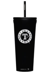 Texas Rangers Corkcicle 24oz Cold Stainless Steel Tumbler - Black