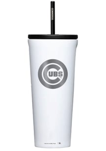 Chicago Cubs Corkcicle 24oz Cold Stainless Steel Tumbler - White