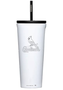 St Louis Cardinals Corkcicle 24oz Cold Stainless Steel Tumbler - White