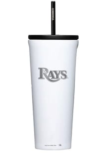 Tampa Bay Rays Corkcicle 24oz Cold Stainless Steel Tumbler - White