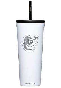 Baltimore Orioles Corkcicle 24oz Cold Stainless Steel Tumbler - White