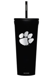 Clemson Tigers Corkcicle 24oz Cold Stainless Steel Tumbler - Black