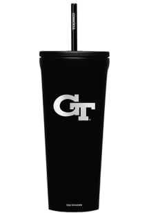 GA Tech Yellow Jackets Corkcicle 24oz Cold Stainless Steel Tumbler - Black