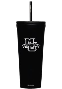 Marquette Golden Eagles Corkcicle 24oz Cold Stainless Steel Tumbler - Black