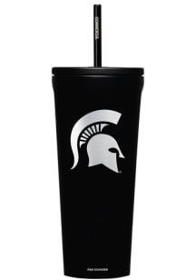 Black Michigan State Spartans Corkcicle 24oz Cold Stainless Steel Tumbler