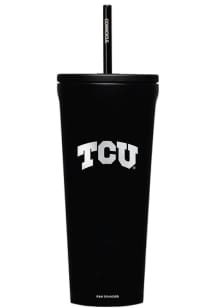 TCU Horned Frogs Corkcicle 24oz Cold Stainless Steel Tumbler - Black