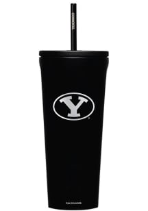 BYU Cougars Corkcicle 24oz Cold Stainless Steel Tumbler - Black
