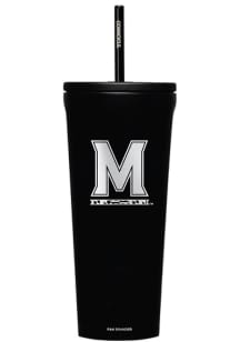 Black Maryland Terrapins Corkcicle 24oz Cold Stainless Steel Tumbler