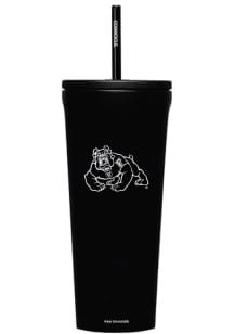Fresno State Bulldogs Corkcicle 24oz Cold Stainless Steel Tumbler - Black