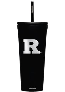 Black Rutgers Scarlet Knights Corkcicle 24oz Cold Stainless Steel Tumbler