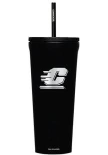 Central Michigan Chippewas Corkcicle 24oz Cold Stainless Steel Tumbler - Black