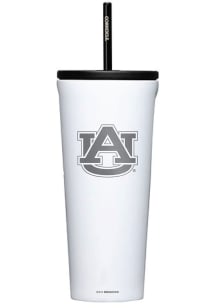 Auburn Tigers Corkcicle 24oz Cold Stainless Steel Tumbler - White