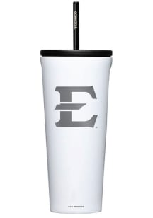 East Tennesse State Buccaneers Corkcicle 24oz Cold Stainless Steel Tumbler - White
