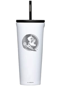 Florida State Seminoles Corkcicle 24oz Cold Stainless Steel Tumbler - White