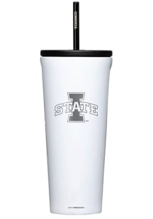 Iowa State Cyclones Corkcicle 24oz Cold Stainless Steel Tumbler - White