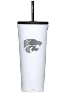 K-State Wildcats Corkcicle 24oz Cold Stainless Steel Tumbler - White