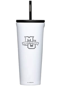 Marquette Golden Eagles Corkcicle 24oz Cold Stainless Steel Tumbler - White