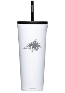 Montana State Bobcats Corkcicle 24oz Cold Stainless Steel Tumbler - White