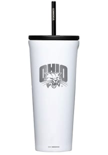 Ohio Bobcats Corkcicle 24oz Cold Stainless Steel Tumbler - White