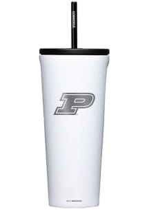 Purdue Boilermakers Corkcicle 24oz Cold Stainless Steel Tumbler - White