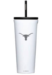 Texas Longhorns Corkcicle 24oz Cold Stainless Steel Tumbler - White