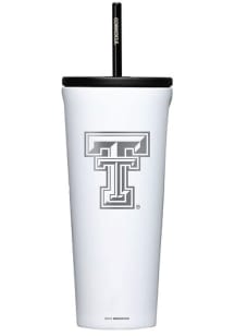 Texas Tech Red Raiders Corkcicle 24oz Cold Stainless Steel Tumbler - White