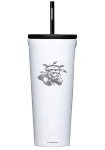 Wichita State Shockers Corkcicle 24oz Cold Stainless Steel Tumbler - White