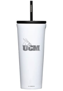 Central Missouri Mules Corkcicle 24oz Cold Stainless Steel Tumbler - White