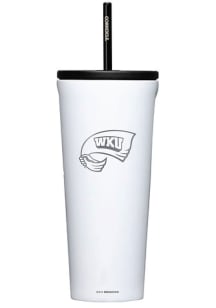 Western Kentucky Hilltoppers Corkcicle 24oz Cold Stainless Steel Tumbler - White