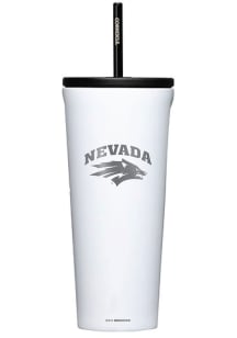 Nevada Wolf Pack Corkcicle 24oz Cold Stainless Steel Tumbler - White