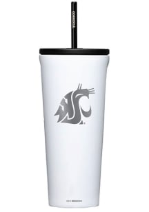 Washington State Cougars Corkcicle 24oz Cold Stainless Steel Tumbler - White