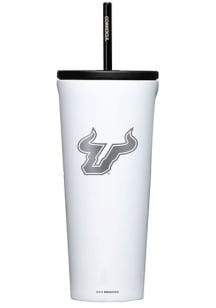 South Florida Bulls Corkcicle 24oz Cold Stainless Steel Tumbler - White