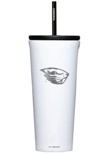 Oregon State Beavers Corkcicle 24oz Cold Stainless Steel Tumbler - White