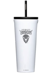 Howard Bison Corkcicle 24oz Cold Stainless Steel Tumbler - White