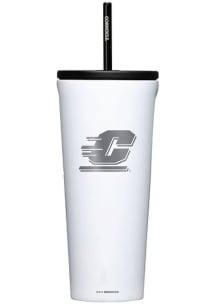 Central Michigan Chippewas Corkcicle 24oz Cold Stainless Steel Tumbler - White